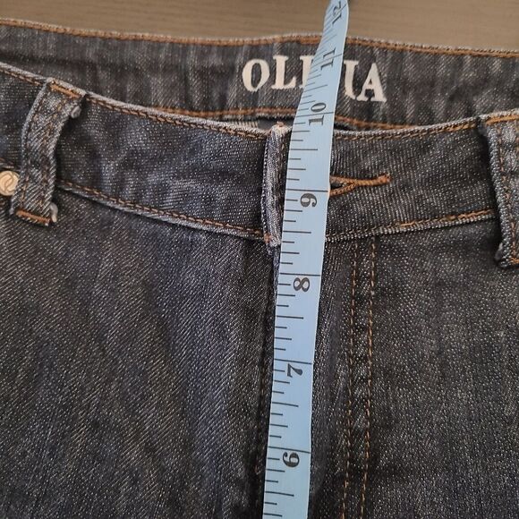 French Dressing Jeans Olivia Blue Denim Bootcut 10P - Picture 8 of 13